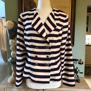 CAbi 5094 Cruise Blazer size 10 Nautical